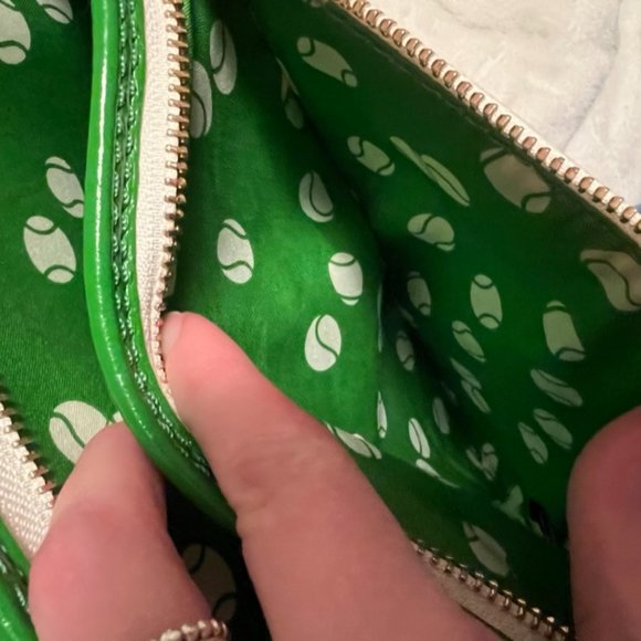 Kate Spade Make A Racquet Tennis racket Bag like new no tags RARE!! - Picture 14 of 16